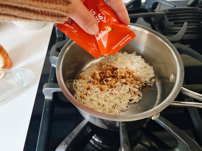 Shortcut Sesame Butter Noodles