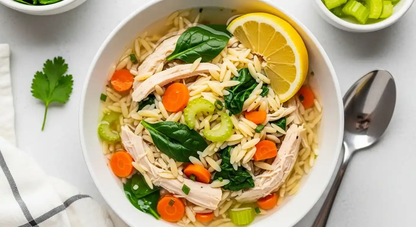 Crockpot Lemon Chicken Orzo Soup: The Best Cozy Bowl You’ll Make