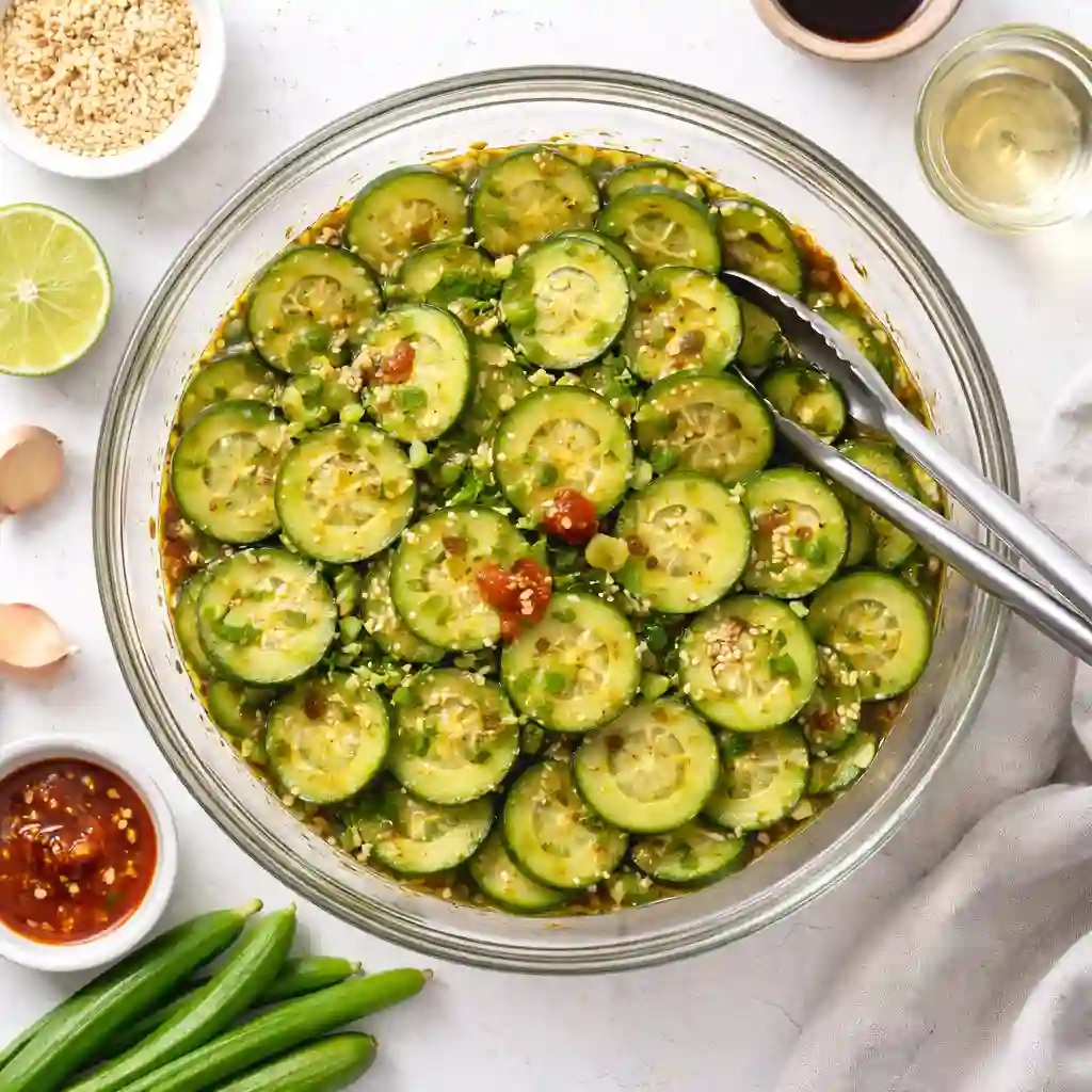 The Asian Cucumber Salad That Stays Ultra-Crisp and Bursting With Flavor